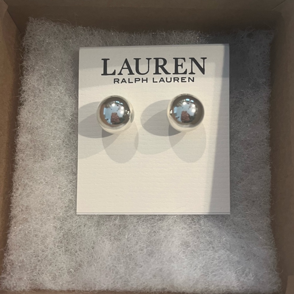 Ralph Lauren Silver Earrings
